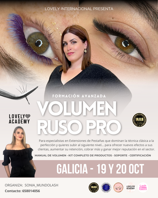 (LA CORUÑA) 19 y 20 OCT · Formación Volumen Pro