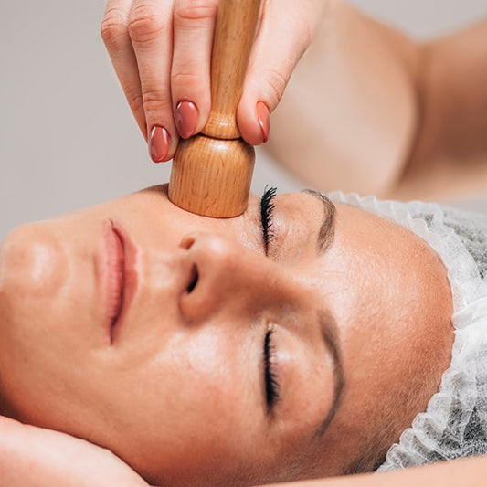 Maderoterapia Facial